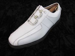 $350 Footjoy FJ Myjoys Icon Golf Shoes White lace system 11M
