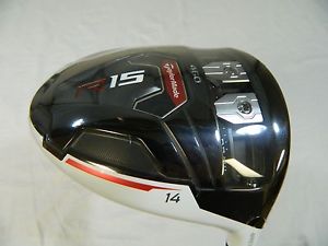 New 2015 TaylorMade R15 460 White 14* Driver Fujikura Stiff Speeder 57 R 15