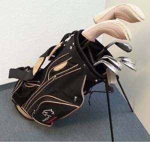 Golfset FALCON Golfschläger, Komplettset, Graphit DAMEN Rechtshand (Art.147BRA)