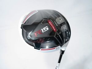 -New- TAYLORMADE R15 460 WHITE 9.5* DRIVER Fujikura PRO 60 Stiff Flex