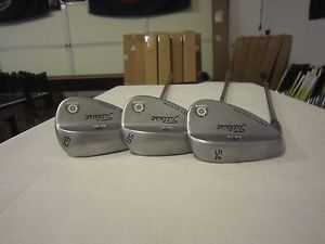 Titleist Vokey SM4 Tour Chrome Wedge Set - 54*- 58*- 62* - Steel - MINT/NEW - LH