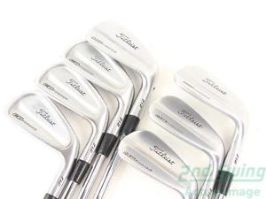 Titleist 712 CB Iron Set 4-PW Steel Stiff Right 38 in