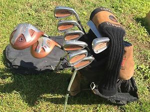 Taylor Made Golf Club Set with Ping Bag
