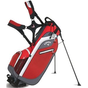 Callaway Hyper-Lite 3 2016 Red Charcoal White Stand Golf Bag