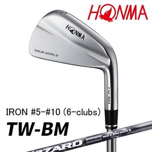 【2016 NEW】HONMA GOLF JAPAN TOUR WORLD TW-BM IRON SET #5-#10 (6-clubs)VIZARD IB95