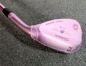 NEW RH Titleist Vokey Spin Milled Tour Chrome 52* Loft 8* Bounce 2009 Wedge