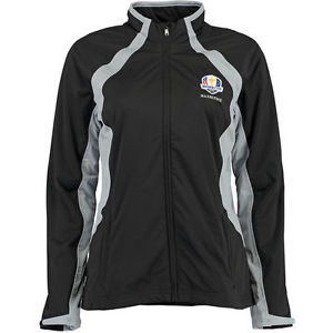 adidas 2016 Ryder Cup Women's Black climaproof Tour Softshell Rain Jacket