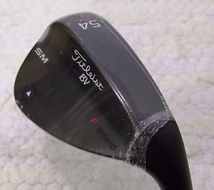 New Titleist Vokey SM6 54 Gap Wedge F Grind 54-14 Jet Black Golf Club 2016