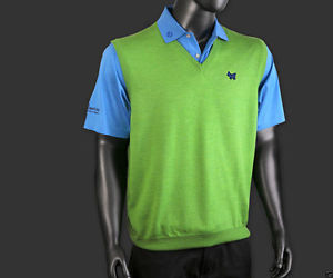 Scotty Cameron 2015 Masters-Sweater Vest-Scotty Dog-Green-XXL-Peter Millar-NIB