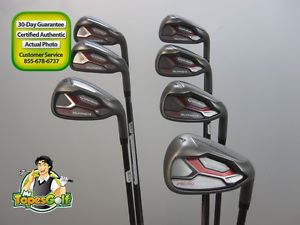 2015 TaylorMade AeroBurner Iron Set 5-P,A REAX 60 Regular Flex 21822
