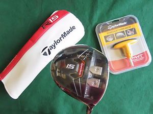 NEW * TaylorMade R15 460 BLACK * 14 Driver Speeder SENIOR + HC + TOOL ..#3566