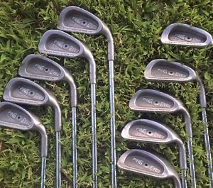 Ping Eye 2 Black Dot Iron set 2-SW- Good Condition! All Matching  Serial #'s!