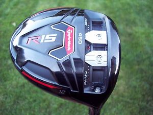 LIKENEW TAYLORMADE R15 460 "BLACK" 12* DRIVER SPEEDER 57 EVOLUTION REGULAR FLEX