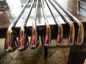 2016 Titleist 716 AP1 5-P, AW Wedge KURO KAGE 65g R Flex