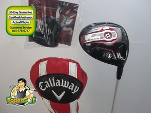 2015 Callaway Big Bertha Alpha 815 Driver 9 deg Speeder 565 A Senior Headcover T