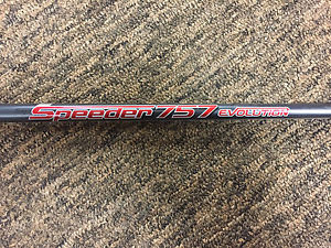 Tour Issue Fujikura Speeder 757 Evolution 7.2 Tour Spec-Titleist Fairway Adapter