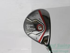 Callaway 2015 Great Big Bertha Fairway Wood 3 Wood 3W 15* Graphite Senior Right