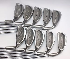 Ping EYE 2 Iron 10 Set 2-W SW Black Dot ZZ Lite Steel Shaft Stiff Flex 18973A