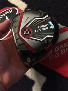 -Tour Issue- CALLAWAY GREAT BIG BERTHA 8.5* DRIVER -HEAD- RARE LOFT Left LH TC