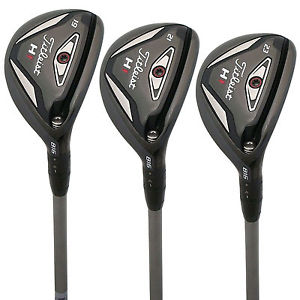 Titleist 816 H1 Hybrid Set 19° 21° & 23° Fujikura Motore Speeder Tour Spec Stiff