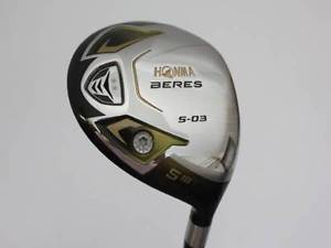 [USED]HONMA GOLF JAPAN BERES S-03 FAIRWAY WOOD ARMRQ8 49(2S) 5W 18 deg S 1187