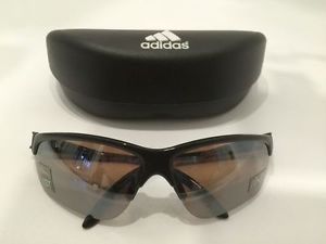 Adidas Sonnenbrille Adivista schwarz blau Breite S Golf Kontrastglas UVP €169,00
