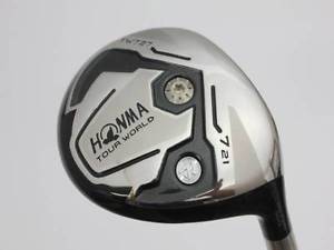 [USED] HONMA GOLF JAPAN TOUR WORLD TW727 FAIRWAY WOOD VIZARD 7W 21 deg SR 0395