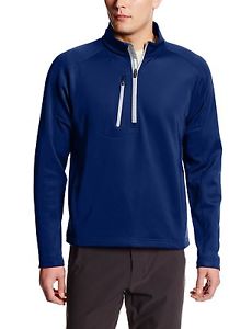 Zero Restriction Men's Z500 1/4 Zip Jacket Coat, X-Large, Regal Blue Pullover