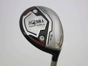 [USED]HONMA GOLF JAPAN TOURWORLD TW717 FAIRWAY WOOD VIZARD TA55 5W 18 deg R 0573