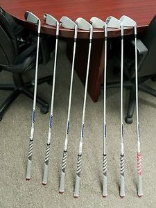 -LH- CALLAWAY APEX PRO '16 FORGED IRONS (4-PW) Project X 6.5 X STIFF tour dept