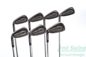 Mizuno 2015 JPX EZ Forged Iron Set 4-PW Steel Stiff Left 38 in