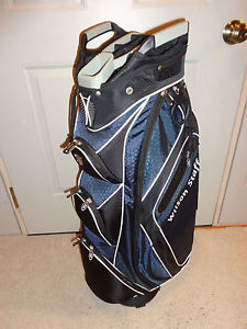 NEW 2016 Wilson Staff Cart Plus Golf Bag Blue