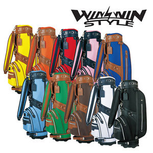 [NEW] Limited! WINWIN STYLE GOLF JAPAN NEO CLASSIC SPIRITS CART BAG 2016 MODEL