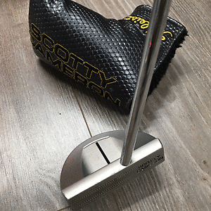 "USED" SCOTTY CAMERON GOLO S 5 CENTRE SHAFT 35" PUTTER + MATCHING HEADCOVER