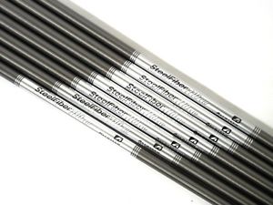 -New- AEROTECH STEELFIBER i110 CW Stiff Flex IRON SHAFTS 3,6-PW,W .355
