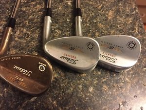 Titleist Vokey Spin Milled Wedge Golf Club 50-54-56 set
