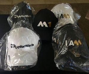 New Lot of 5 VERY RARE TaylorMade BIG M1 M2 PSI I AM IRON LOGO Tour Issue Hats