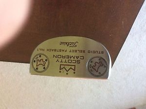 "VERY NICE" Scotty Cameron Studio Select Fastback No.1 - rh custom shop 34in