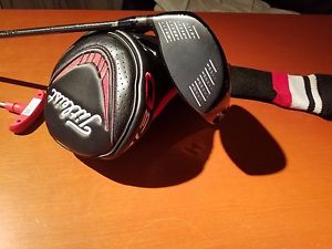 MINT TITLEIST 913D2 STIFF 8.5* DRIVER w ALDILA RIP PHENOM 70 w HEADCOVER & TOOL
