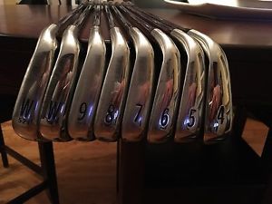 MINT Very Custom Iron Set Titleist 716 AP1   1" Long 4 degrees upright S300
