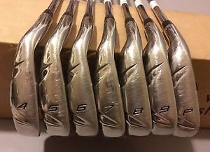 LH TaylorMade RocketBallz Irons 4-PW Stiff Flex Steel Golf Club Set