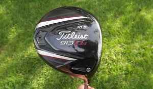 Titleist 913 D3 10.5 Degree Driver w Diamana 62 Gram Stiff Shaft Headcover