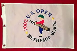 2002 U.S. Open Golf Pin Flag Bethpage Black Masters US British