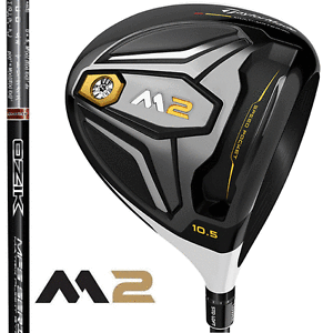 "MINT" TAYLORMADE M2 9.5 DEGREE DRIVER +UPGRADE MATRIX BLACK TIE 60M4 STIFF