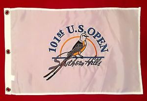2001 U.S. Open Golf Pin Flag Southern Hills Goosen Masters US British