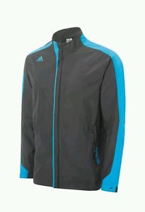 ADIDAS - Mens Grey Climaproof 3 Strip GORE-TEX 2 Layer Golf Jacket. Size:XL BNWT