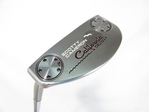 -LH- SCOTTY CAMERON CALIFORNIA DEL MAR 33" PUTTER w/SuperStroke Claw