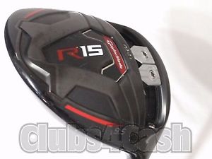 Taylormade R15 Black 460 Driver 9.5* Speeder 57 Evolution X-Flex NO Cover
