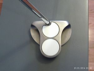 Odyssey-Original-WHITE-HOT-2-Ball-CENTER-SHAFT-Putter-35-Right-Handed