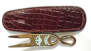 Scotty Cameron SS Chromatic Bronze Twisty Pivot Gator Sheath